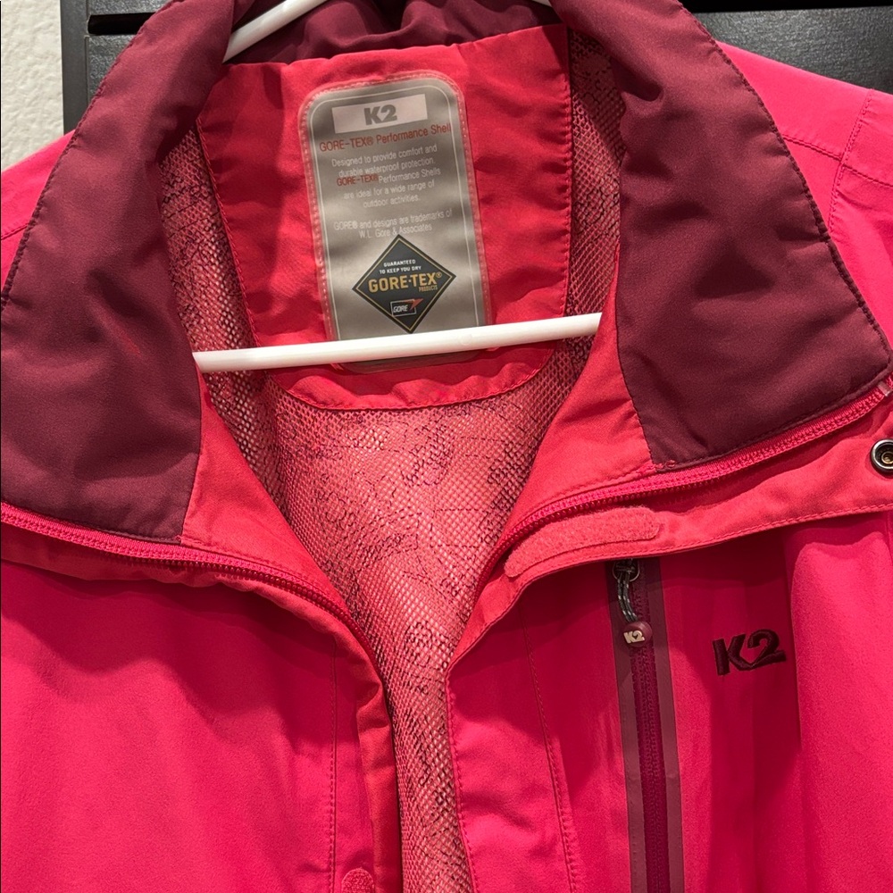 K2 Pink Jacket with Gore-Tex